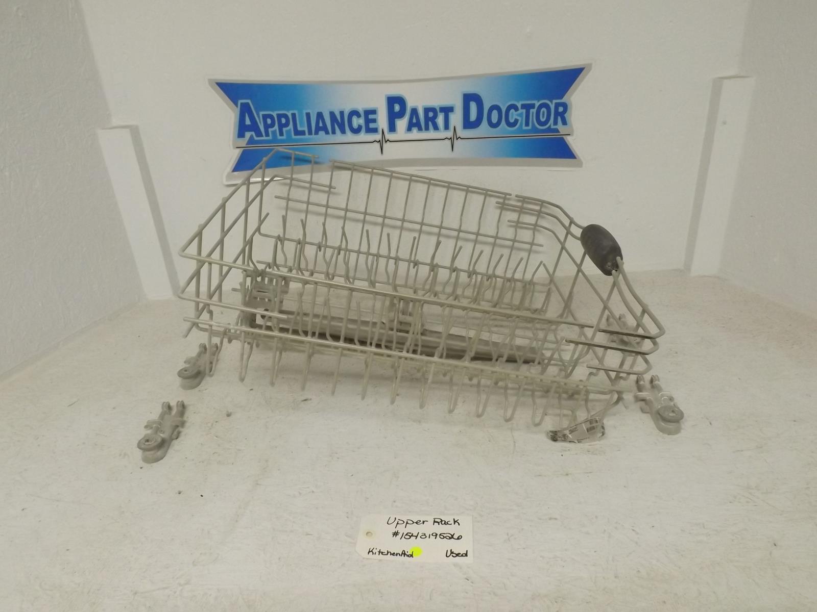 KitchenAid Dishwasher 154319526 Upper Rack Used KitchenAid Dishwasher 154319526 Upper Rack Used